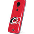 NHL Carolina Hurricanes Solid Background Moto E5 Plus Skin