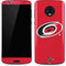 NHL Carolina Hurricanes Solid Background Moto G6 Skin