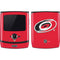 NHL Carolina Hurricanes Solid Background Motorola RAZR Skin