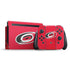 NHL Carolina Hurricanes Solid Background Nintendo Switch Bundle Skin
