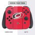 NHL Carolina Hurricanes Solid Background Nintendo Switch Bundle Skin