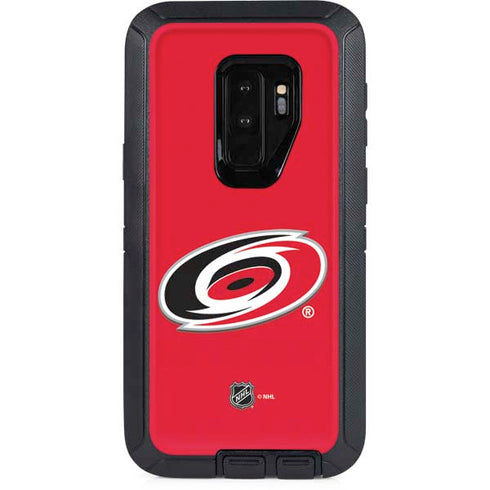 NHL Carolina Hurricanes Solid Background Otterbox Defender Galaxy Skin