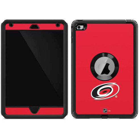 NHL Carolina Hurricanes Solid Background Otterbox Defender iPad Skin