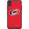 NHL Carolina Hurricanes Solid Background Otterbox Symmetry iPhone Skin
