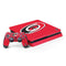 NHL Carolina Hurricanes Solid Background PS4 Slim Bundle Skin