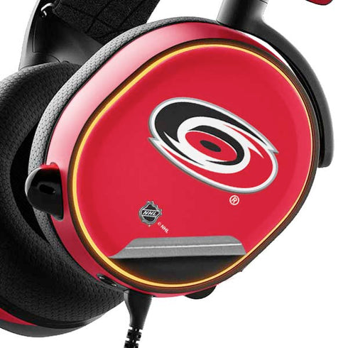 NHL Carolina Hurricanes Solid Background SteelSeries Arctis 3 Skin