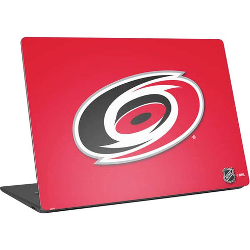 NHL Carolina Hurricanes Solid Background Surface Laptop 4 15in Skin