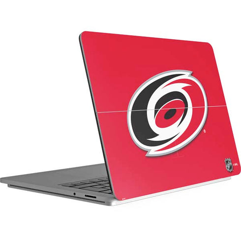 NHL Carolina Hurricanes Solid Background Surface Laptop Studio Skin
