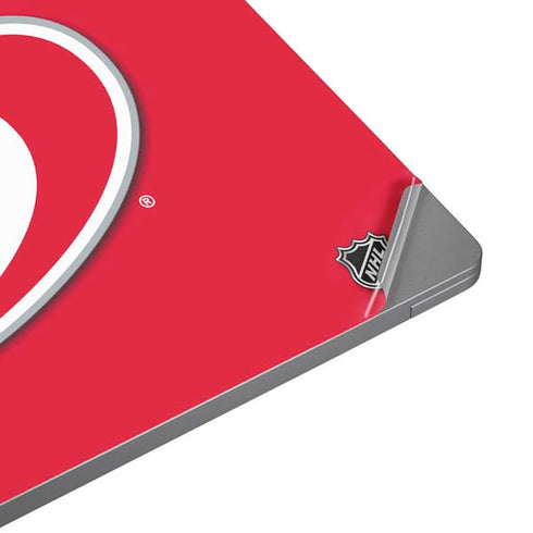 NHL Carolina Hurricanes Solid Background Universal Laptop 12in (9.8 x 6.8in) Skin