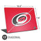 NHL Carolina Hurricanes Solid Background Universal Laptop 13in (10.6 x 7.6in) Skin
