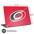 NHL Carolina Hurricanes Solid Background Universal Laptop 14in (11.4 x 8.2in) Skin
