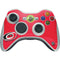 NHL Carolina Hurricanes Solid Background Xbox 360 Wireless Controller Skin