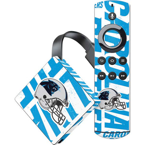 NFL Carolina Panthers - Blast Amazon Fire TV Skin