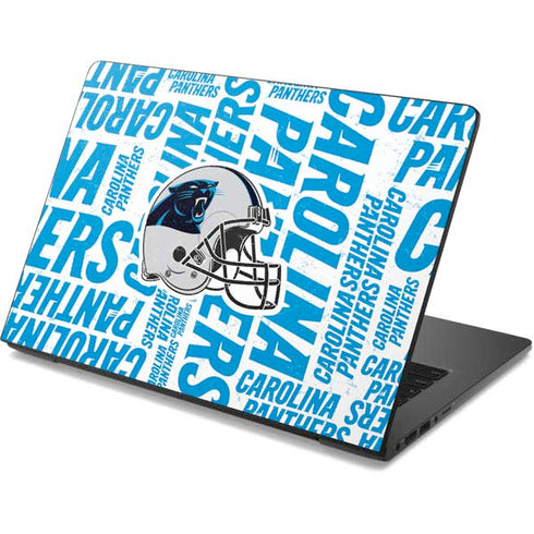 NFL Carolina Panthers - Blast Dell Chromebook Skin