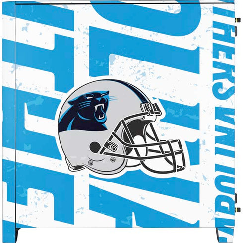 NFL Carolina Panthers - Blast Corsair 4000D Tempered Glass Mid-Tower ATX Case Skin