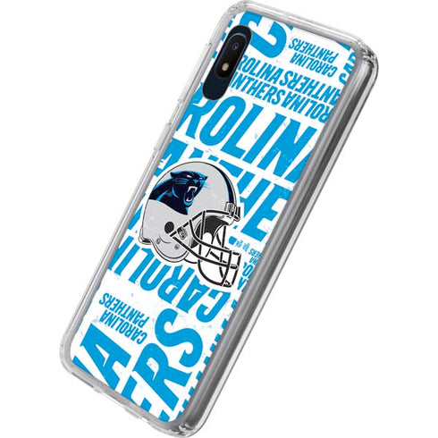 NFL Carolina Panthers - Blast Galaxy A10e Clear Case