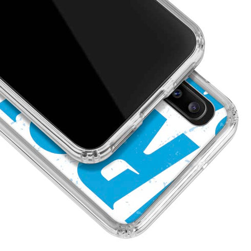 NFL Carolina Panthers - Blast Galaxy A20 Clear Case