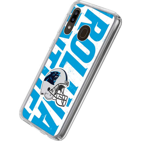 NFL Carolina Panthers - Blast Galaxy A20 Clear Case