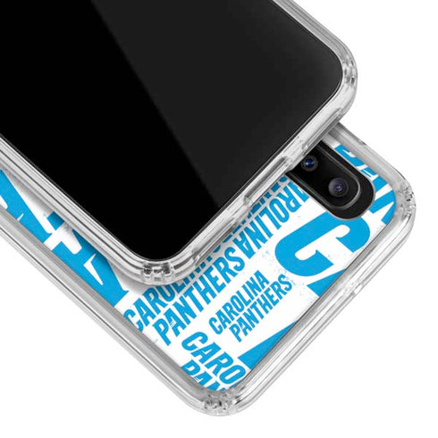 NFL Carolina Panthers - Blast Galaxy A30 Clear Case