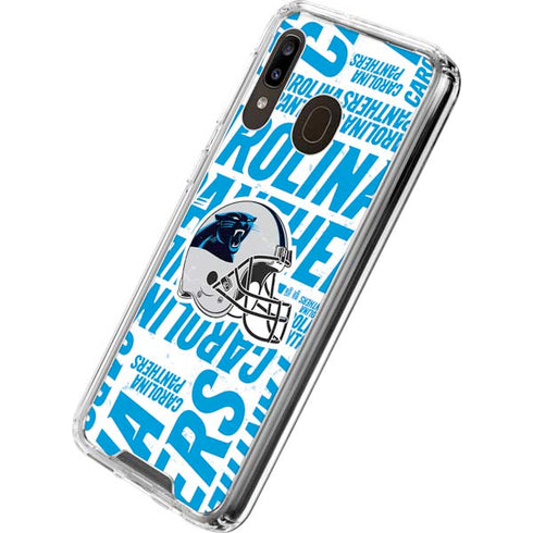 NFL Carolina Panthers - Blast Galaxy A30 Clear Case