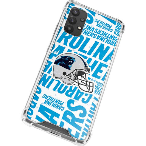 NFL Carolina Panthers - Blast Galaxy A32 5G Clear Case