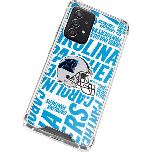 NFL Carolina Panthers - Blast Galaxy A52 5G Clear Case