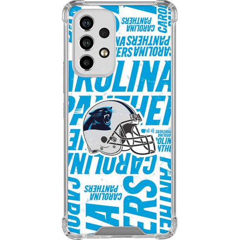 NFL Carolina Panthers - Blast Galaxy A53 5G Clear Case