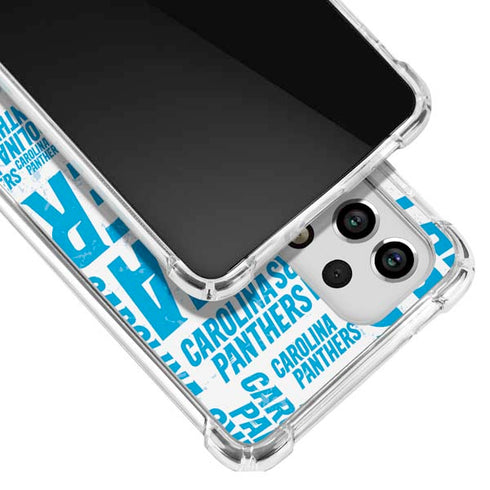 NFL Carolina Panthers - Blast Galaxy A53 5G Clear Case