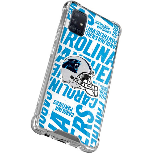 NFL Carolina Panthers - Blast Galaxy A71 5G Clear Case