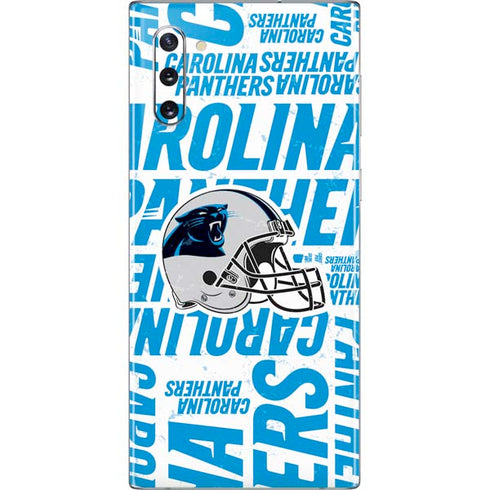 NFL Carolina Panthers - Blast Galaxy Note 10 Skin