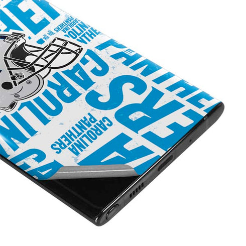 NFL Carolina Panthers - Blast Galaxy Note 10 Skin