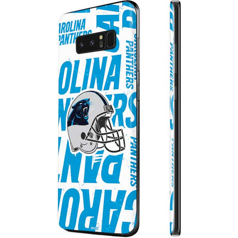 NFL Carolina Panthers - Blast Galaxy Note 8 Skin