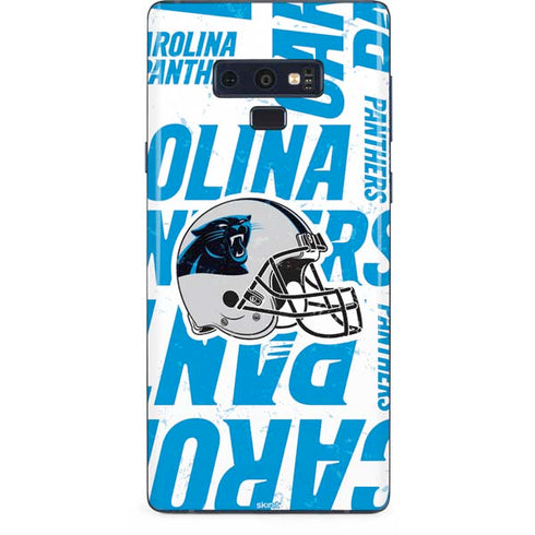 NFL Carolina Panthers - Blast Galaxy Note 9 Skin