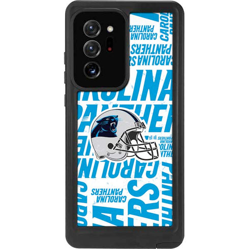 NFL Carolina Panthers - Blast Galaxy Note20 Ultra 5G Waterproof Case