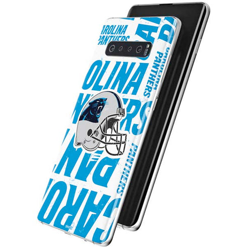 NFL Carolina Panthers - Blast Galaxy S10 Skin