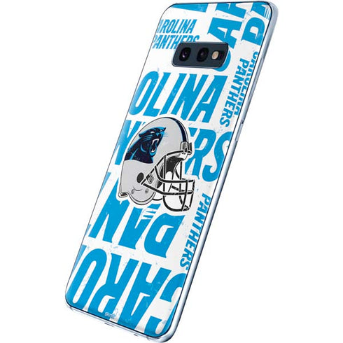 NFL Carolina Panthers - Blast Galaxy S10e Skin