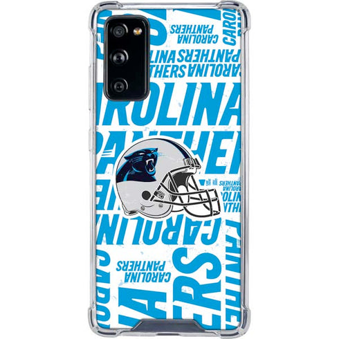 NFL Carolina Panthers - Blast Galaxy S20 FE Clear Case