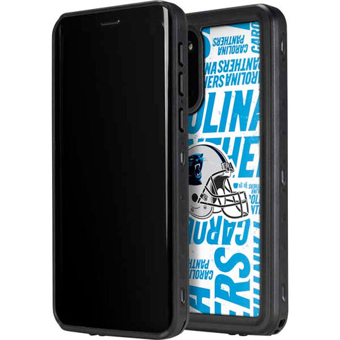 NFL Carolina Panthers - Blast Galaxy S20 Plus Waterproof Case