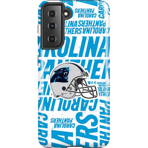 NFL Carolina Panthers - Blast Galaxy S21 5G Pro Case
