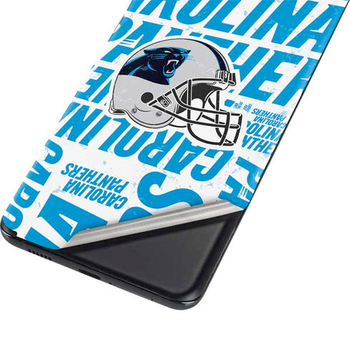 NFL Carolina Panthers - Blast Galaxy S21 Ultra 5G Skin