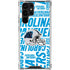 NFL Carolina Panthers - Blast Galaxy S22 Ultra Clear Case