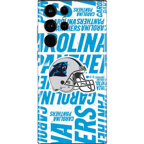 NFL Carolina Panthers - Blast Galaxy S22 Ultra Skin