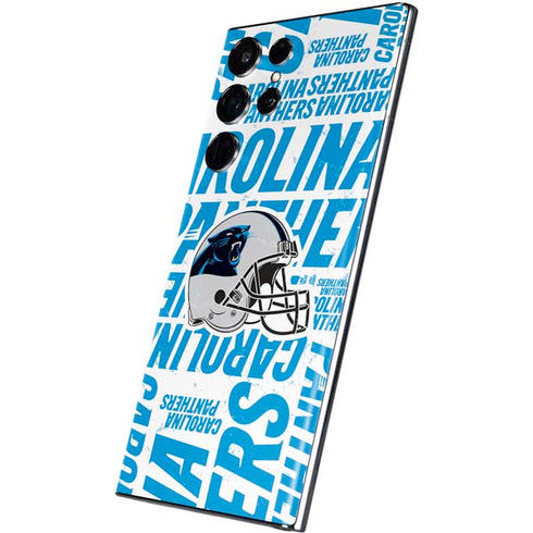 NFL Carolina Panthers - Blast Galaxy S22 Ultra Skin