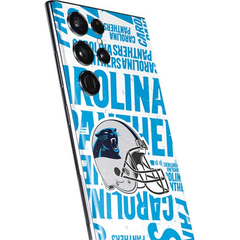 NFL Carolina Panthers - Blast Galaxy S22 Ultra Skin