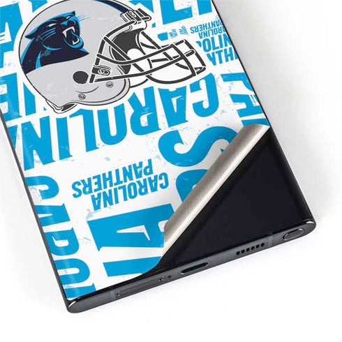 NFL Carolina Panthers - Blast Galaxy S22 Ultra Skin