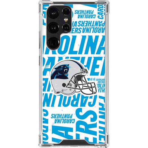 NFL Carolina Panthers - Blast Galaxy S24 Ultra Clear Case