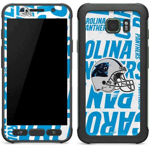 NFL Carolina Panthers - Blast Galaxy S7 Active Skin