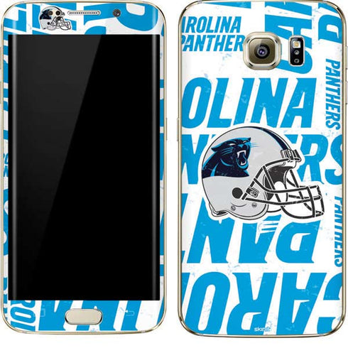 NFL Carolina Panthers - Blast Galaxy S7 Edge Skin