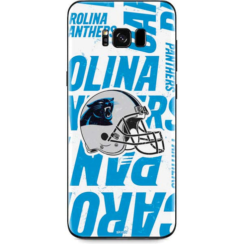NFL Carolina Panthers - Blast Galaxy S8 Plus Skin
