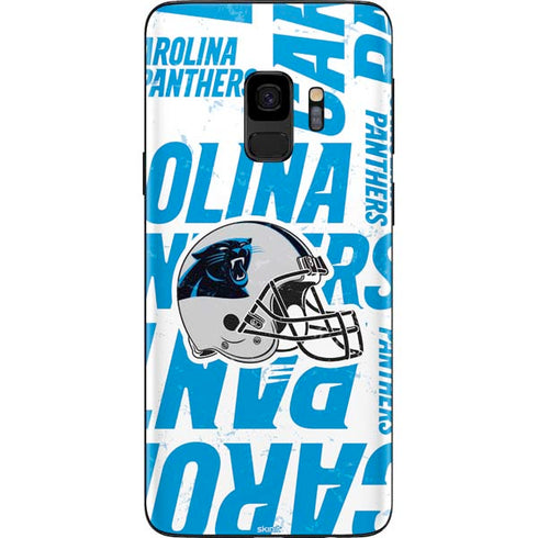 NFL Carolina Panthers - Blast Galaxy S9 Skin